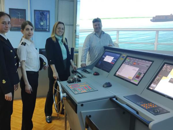 Wizyta studentek Wydziału Nawigacyjnego UMG w University of Montenegro w Kotorze
